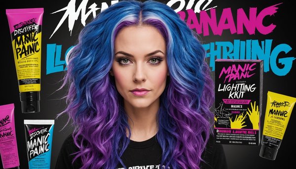 Découvrez le kit décoloration manic panic pour des cheveux éclatants
